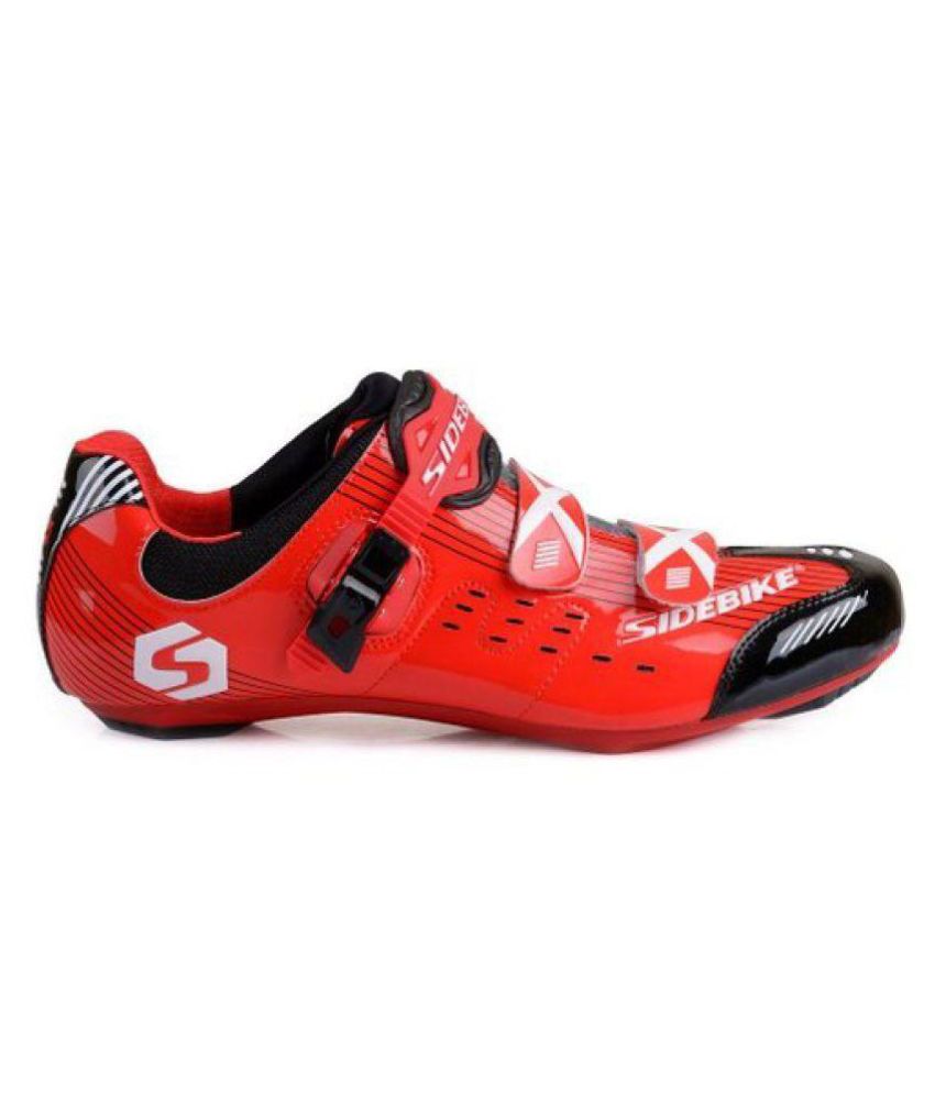 Download Sidebike Road Cycling Shoes - Red: Buy Online at Best ...