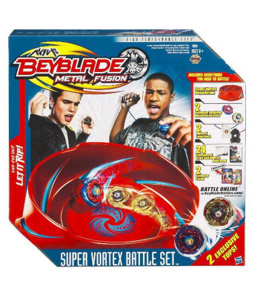 beyblade metal fusion super vortex battle set