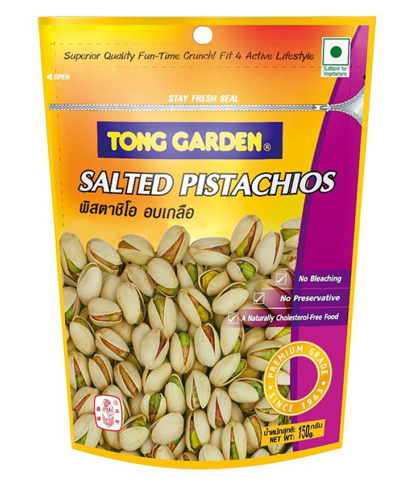 Tong Garden Salted Pistachios Pouch, 500g Buy Tong Garden Salted