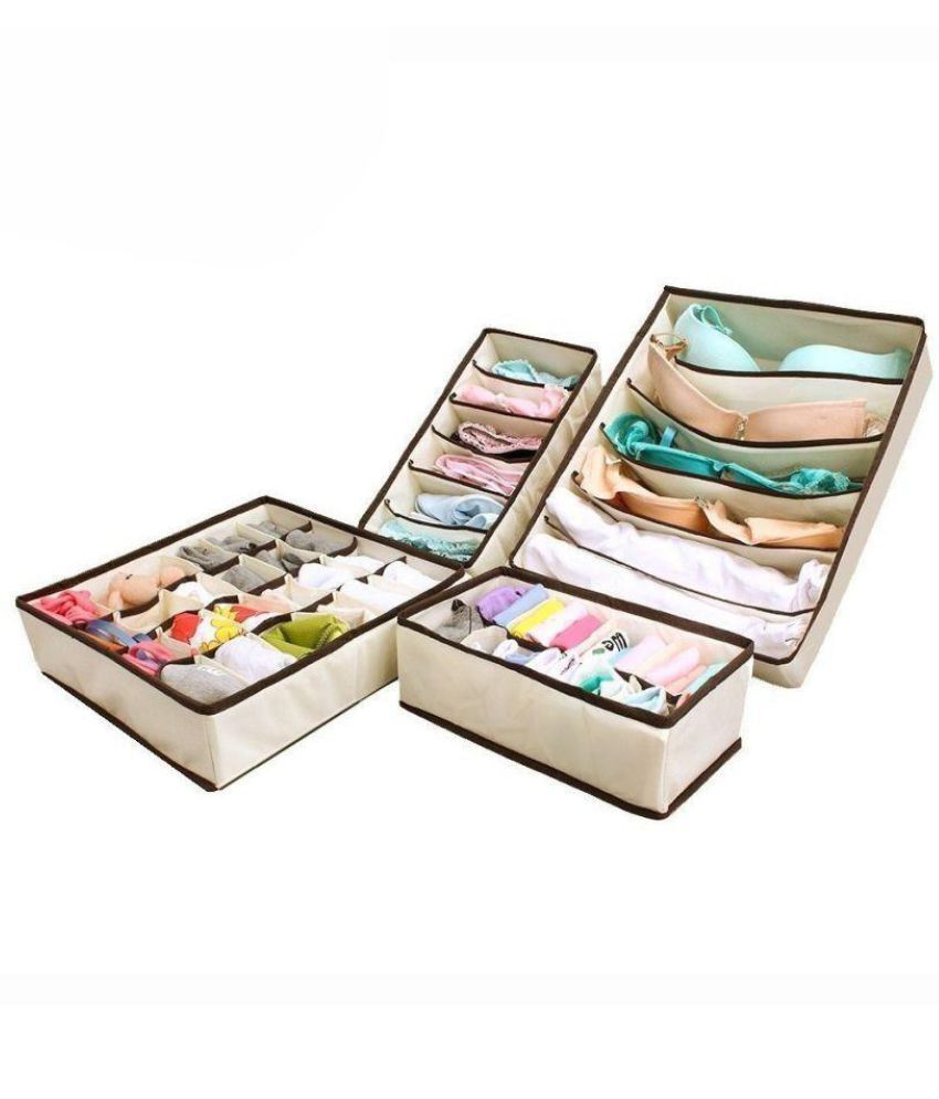 HomeSmart Non Woven 4 Closet Organisers Buy HomeSmart Non Woven 4