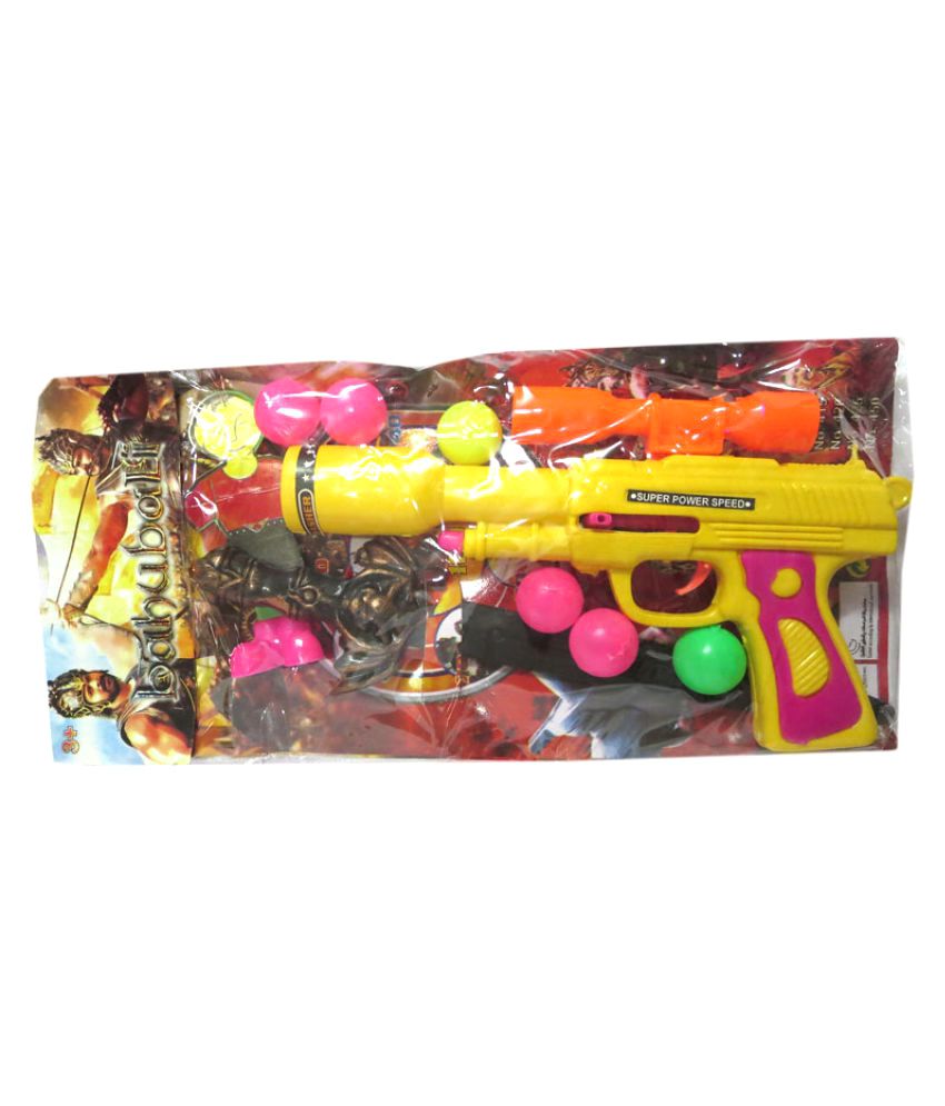 Little Genius Toy Gun with Balls & Knife for Kids (Multicolor) - Buy ...