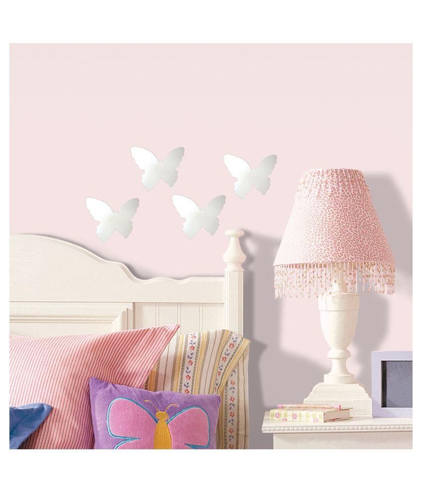 Asian Paints Butterfly Mirror Vinyl Wall Stickers Buy Asian Paints