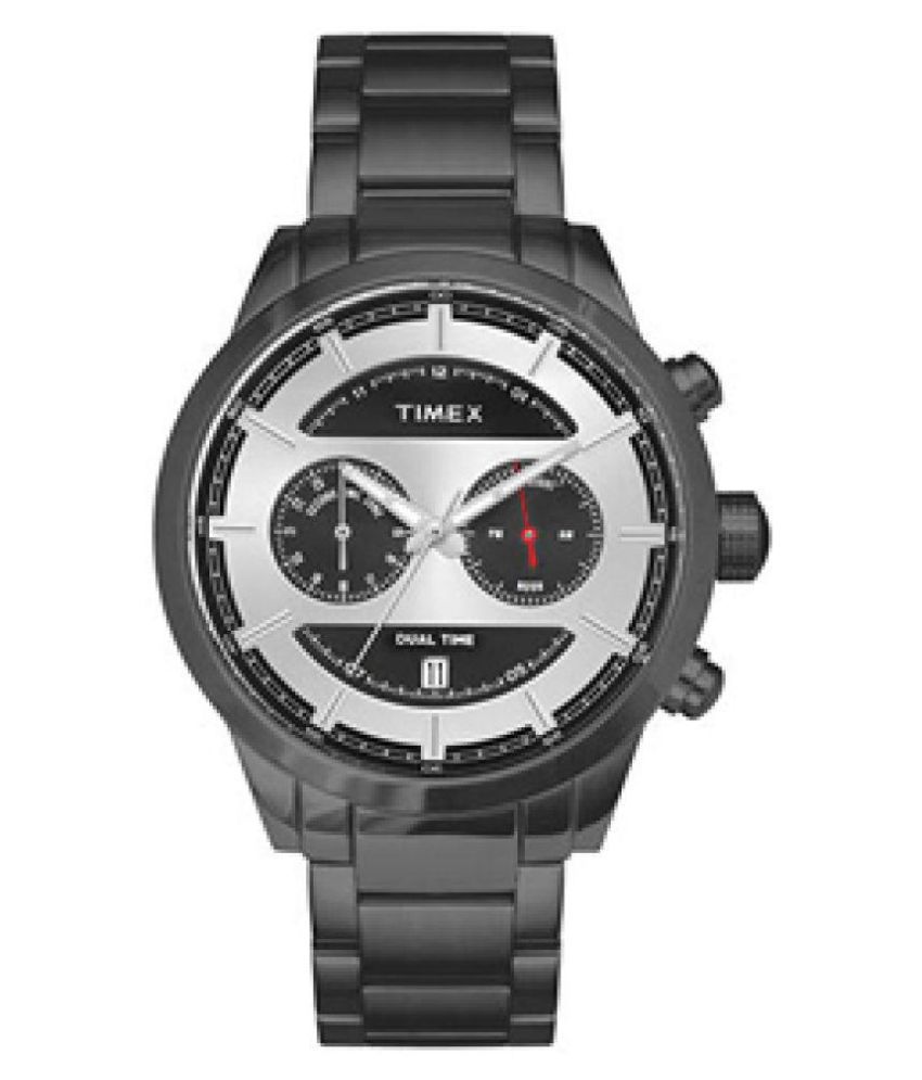 Timex Black Metal Watch - Buy Timex Black Metal Watch Online at Best