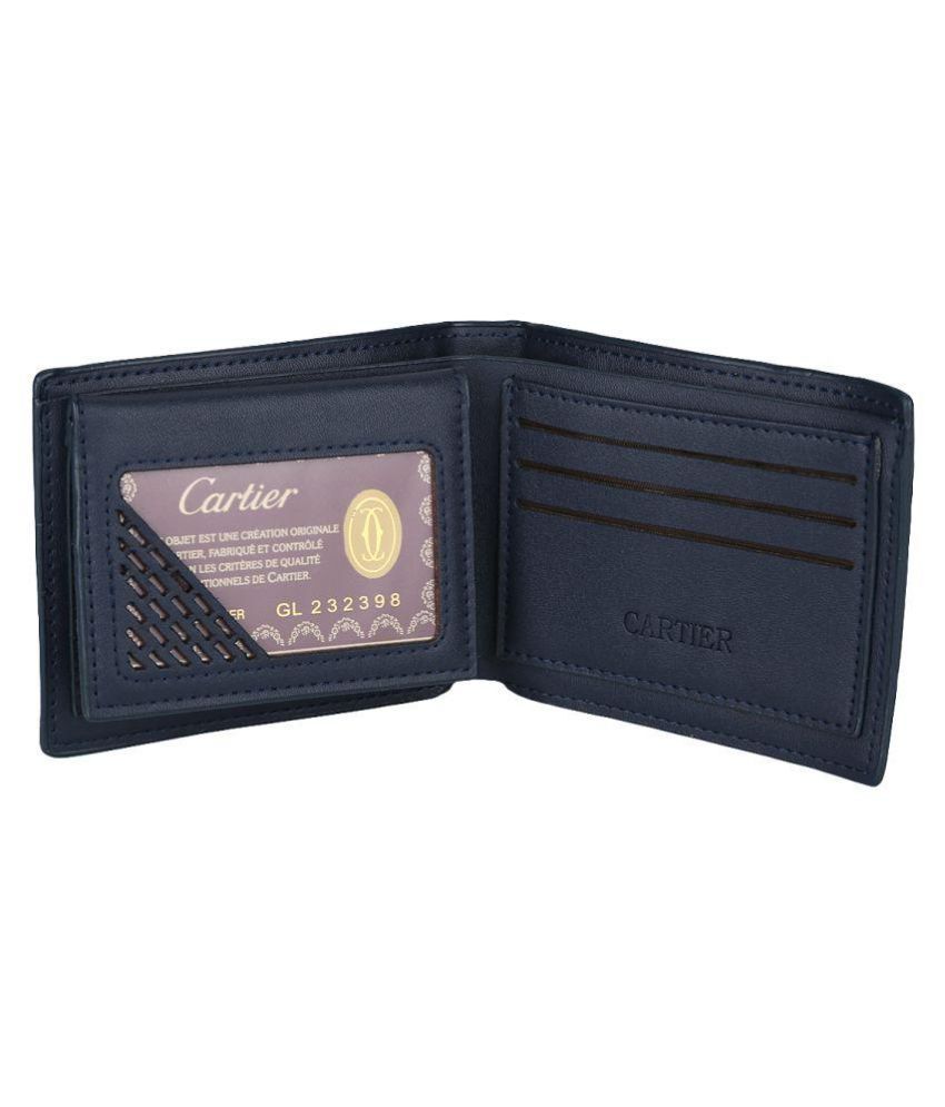 Cartier Blue Fashion Regular Wallet 