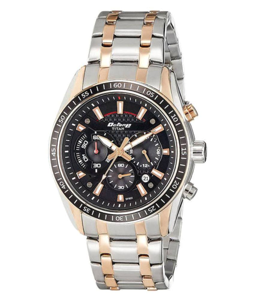 titan chronograph watch price list