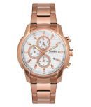 timex rose gold mens watch