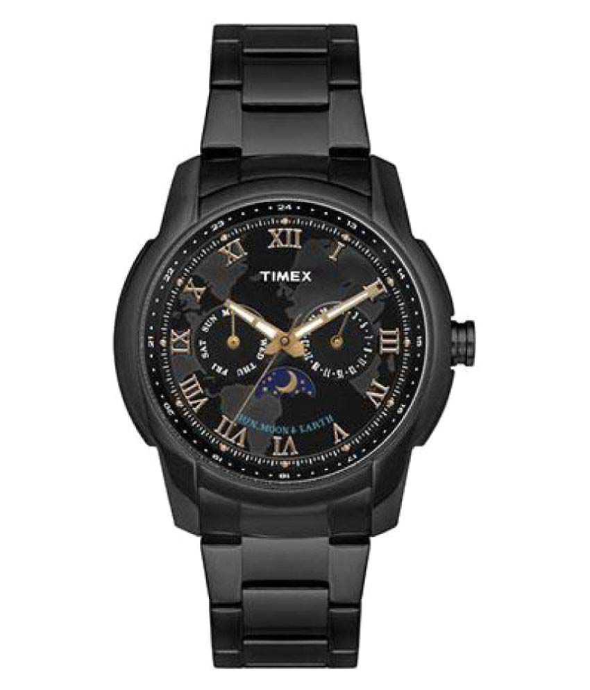 Timex Black Analog Watch - Buy Timex Black Analog Watch Online at Best ...