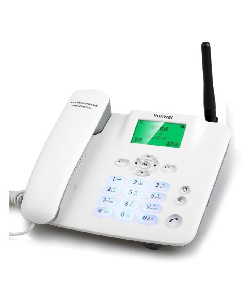 Buy Huawei F317 Wireless GSM Landline Phone ( White ) Online at Best Price in India Snapdeal