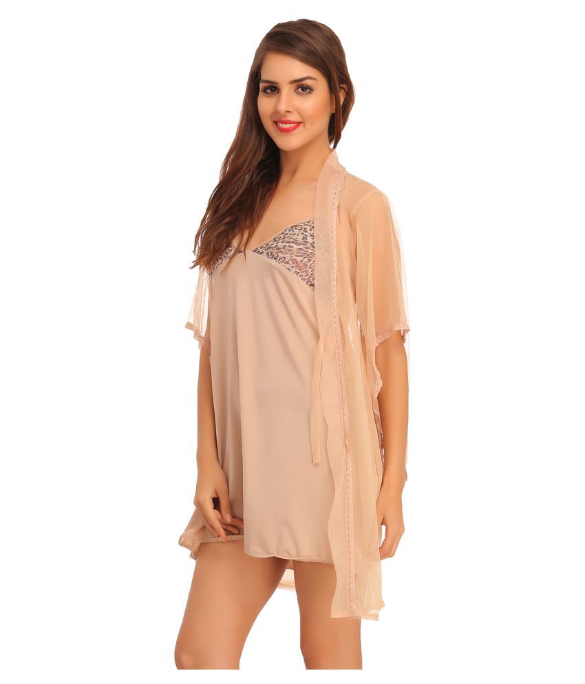 Buy Clovia Nylon Nighty & Night Gowns Online at Best Prices in India - Snapdeal