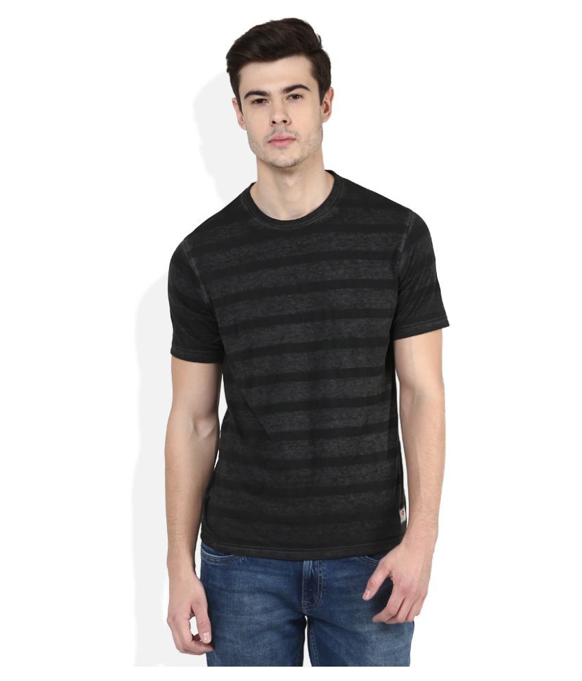 Lee Cooper Black Round T-Shirt - Buy Lee Cooper Black Round T-Shirt ...