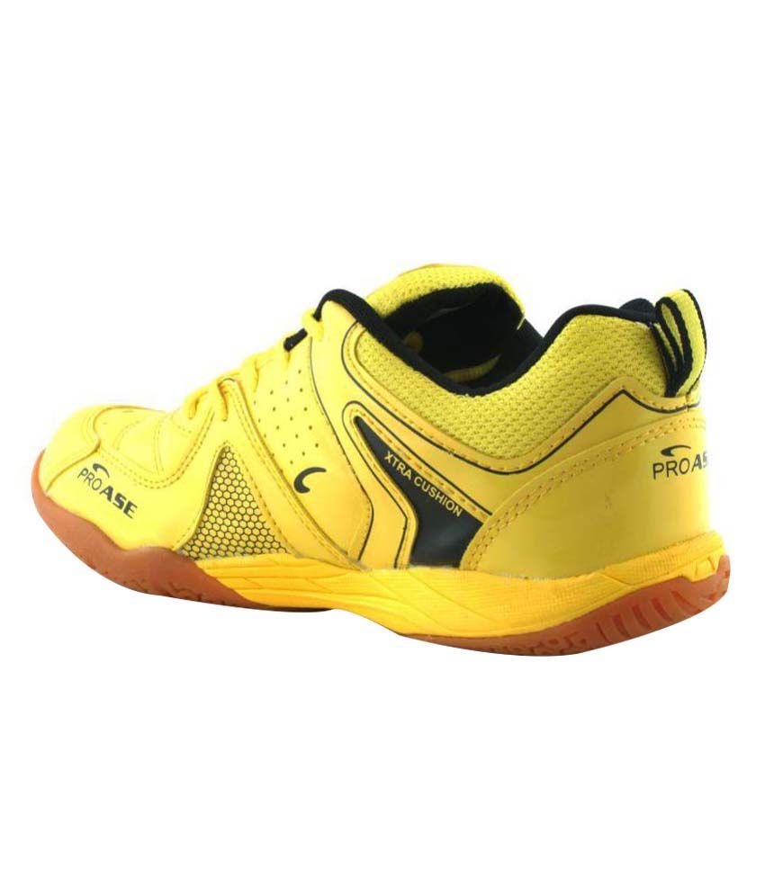 yellow indoor shoes