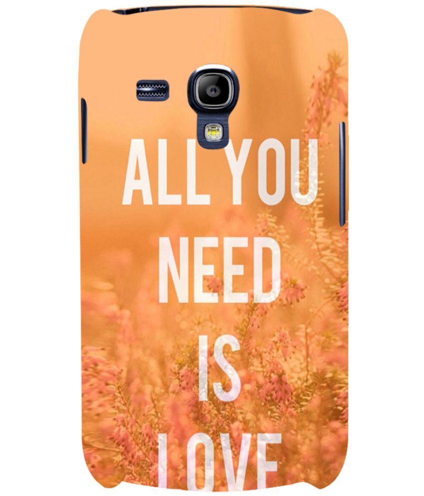 Samsung Galaxy S3 Mini Printed Cover By Epiccase Printed Back