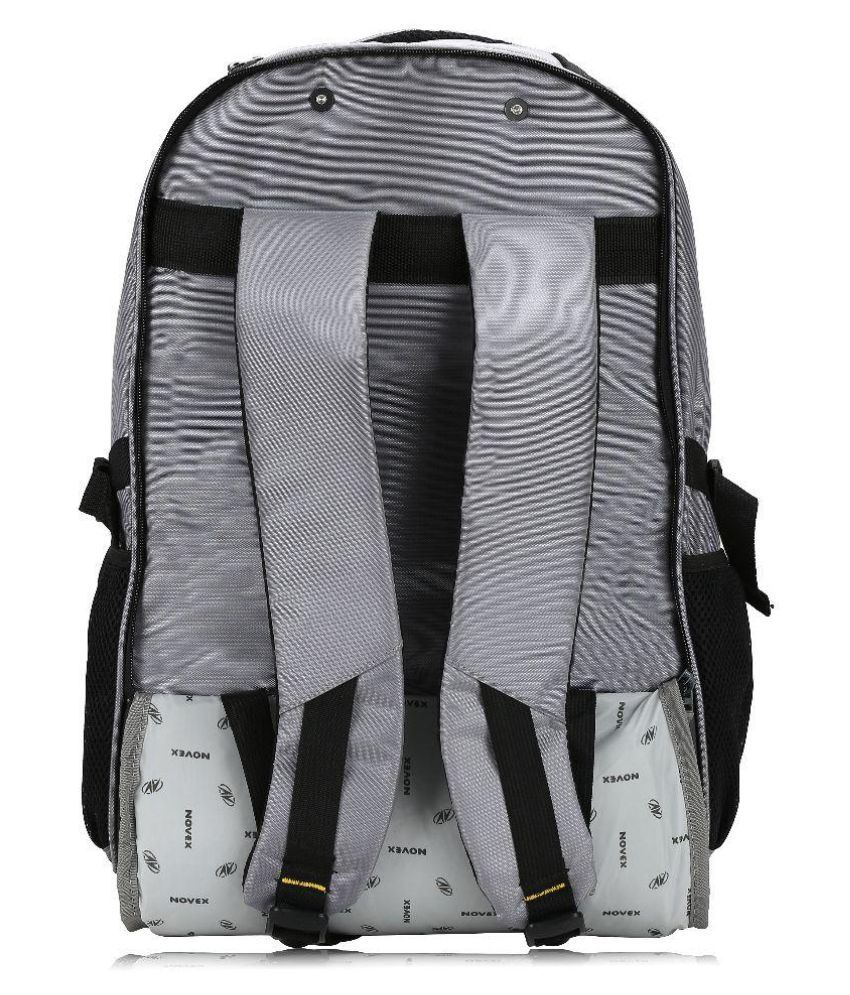 Novex Grey Nylon Trolley Backpack Buy Novex Grey Nylon Trolley Backpack Online at Low Price