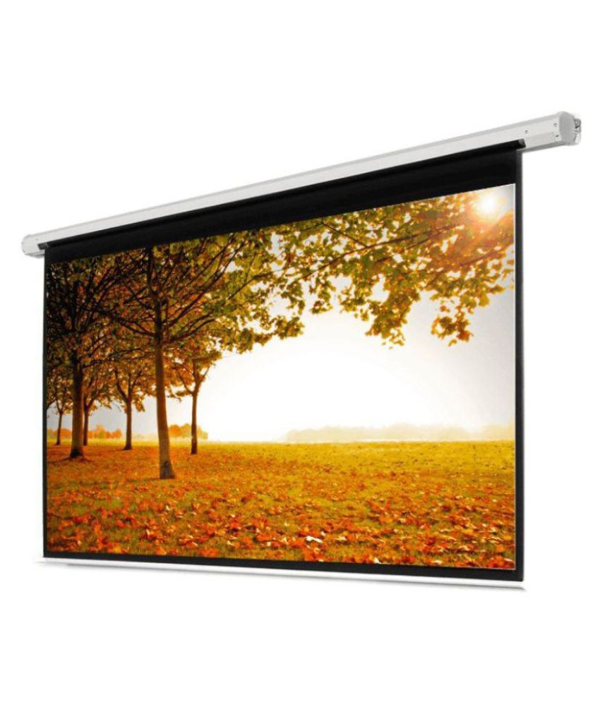 Buy Feris Motorized Projector Screen 6 X 4 Lcd Projector 1024x768 Pixels Xga Online At Best Price In India Snapdeal