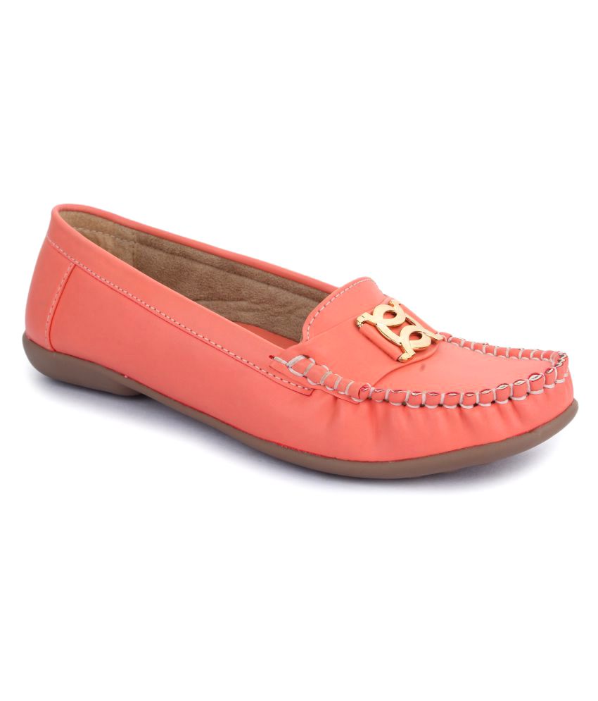 Global India Pink Loafers