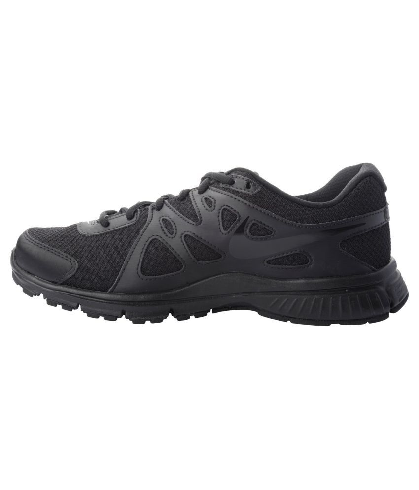 nike black running shoes price