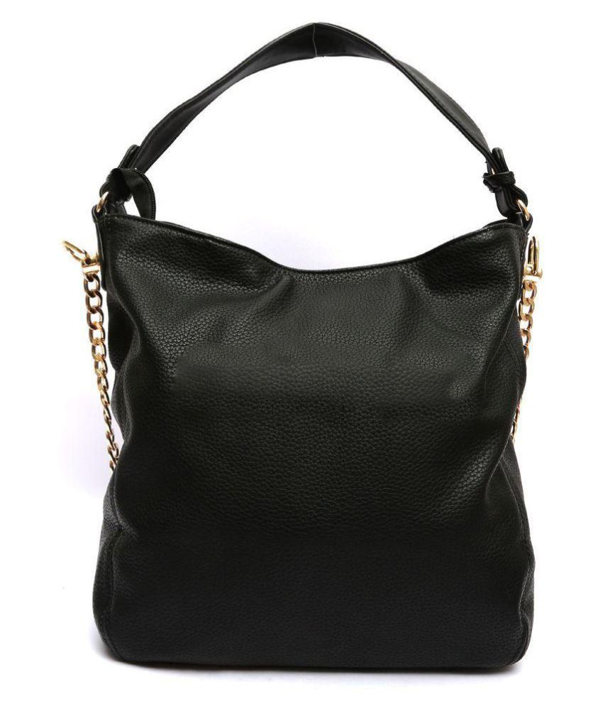 Pep Girls Black P.U. Shoulder Bag - Buy Pep Girls Black P.U. Shoulder ...