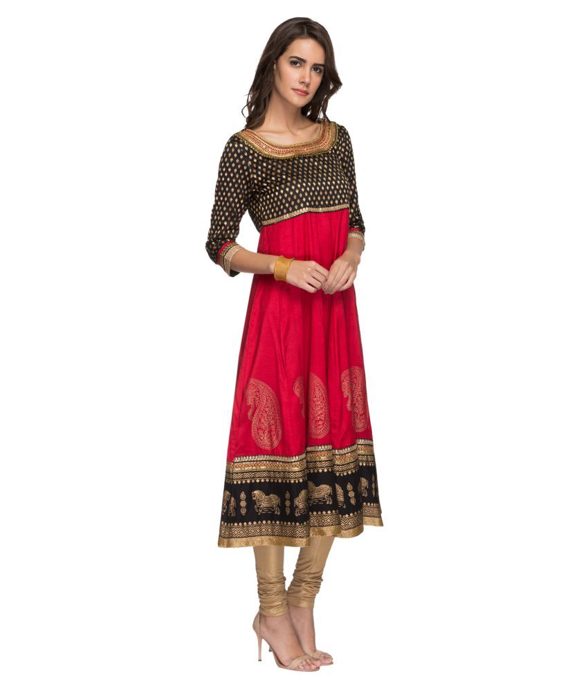 srishti anarkali kurti