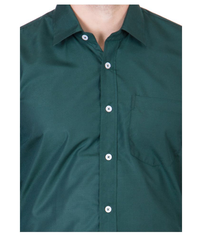 green formal shirt women