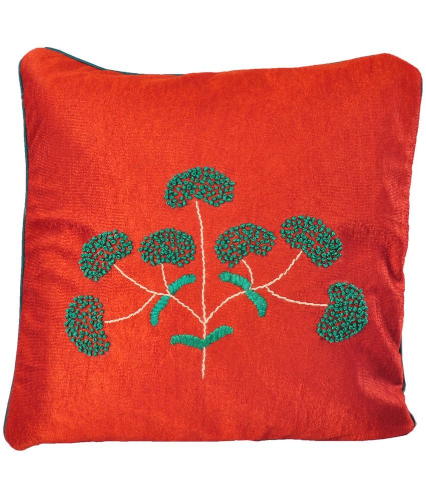 soft orange pillow