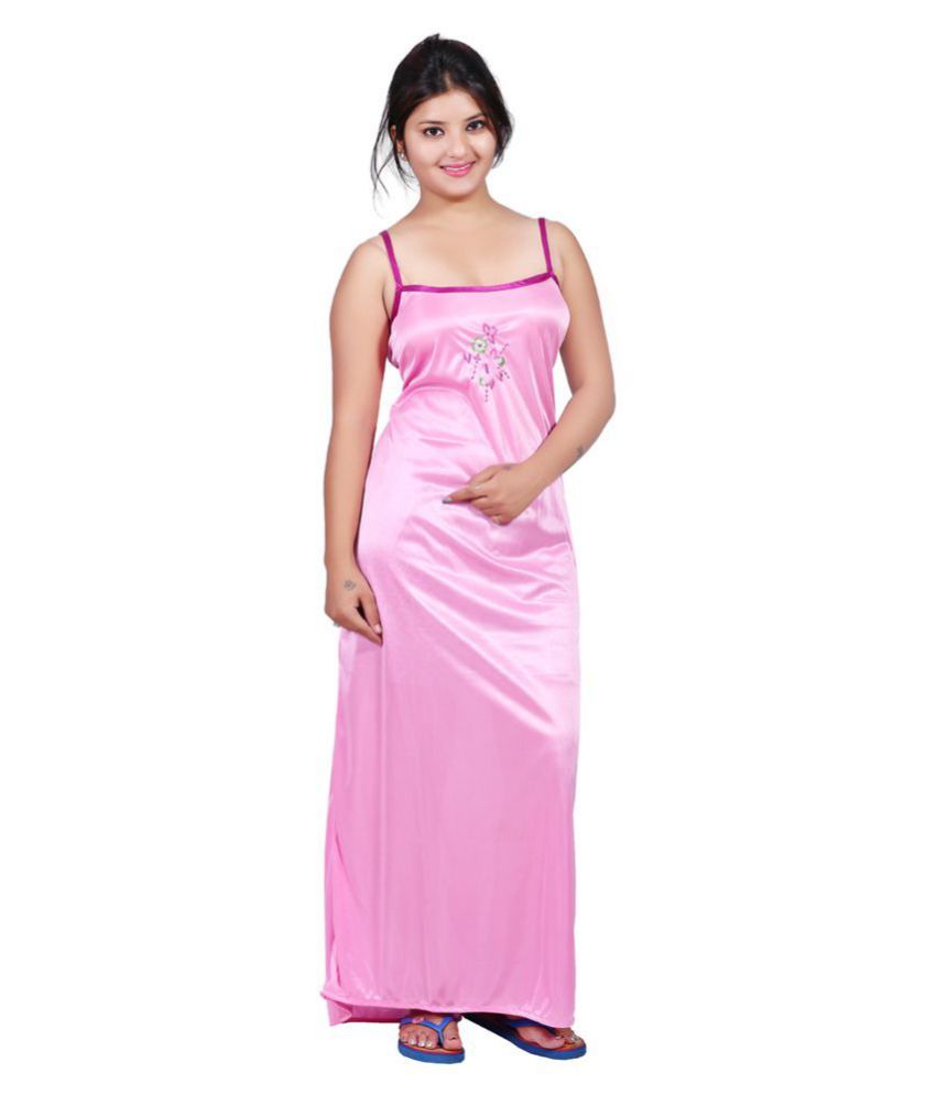 satin night gowns online india