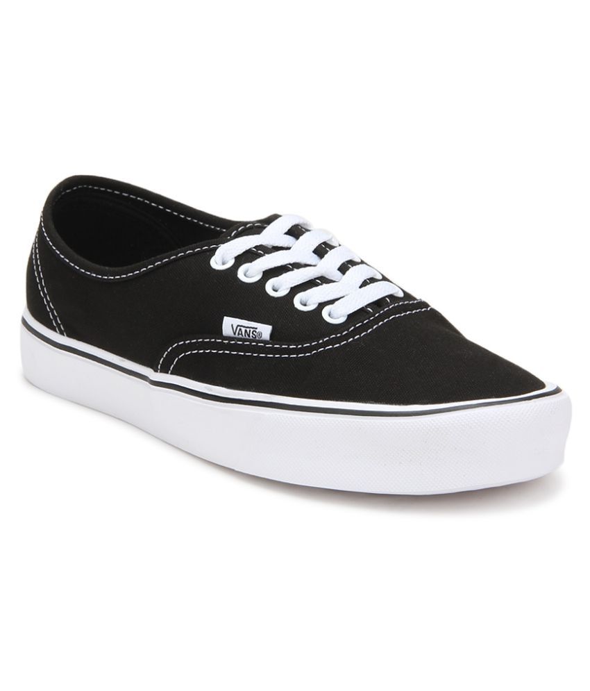 Vans Authentic Lite Sneakers Black Casual Shoes - Buy Vans Authentic Lite Sneakers Black Casual 