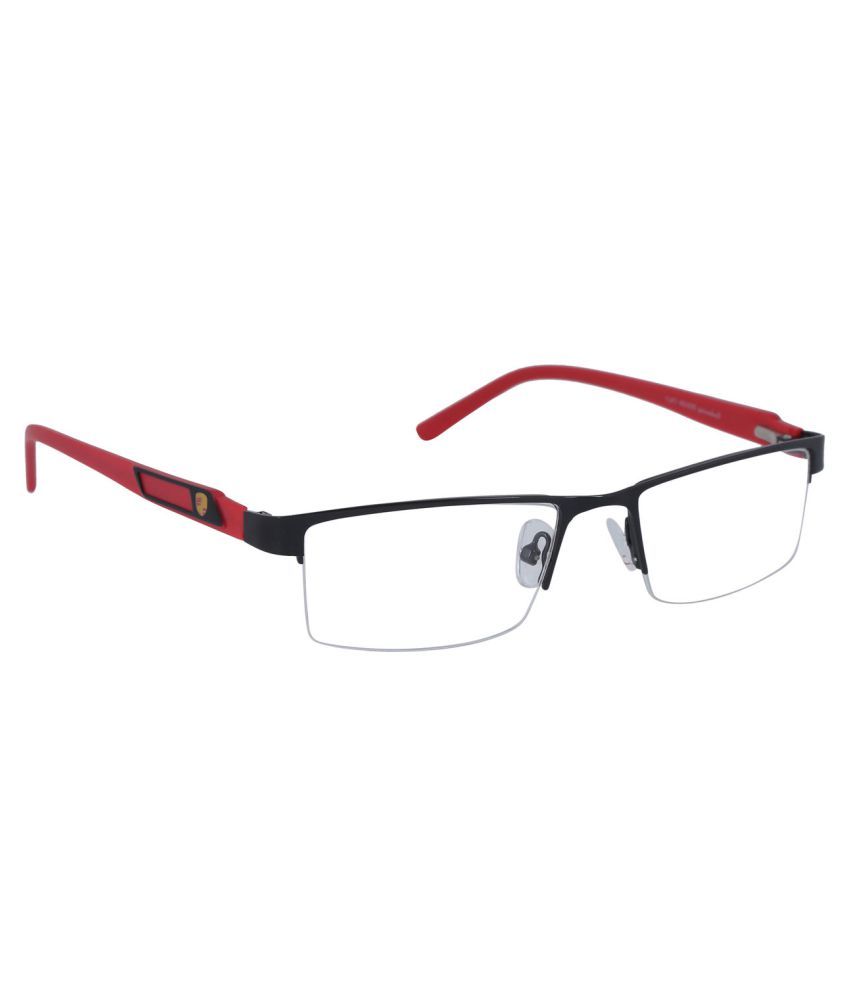 red frame specs