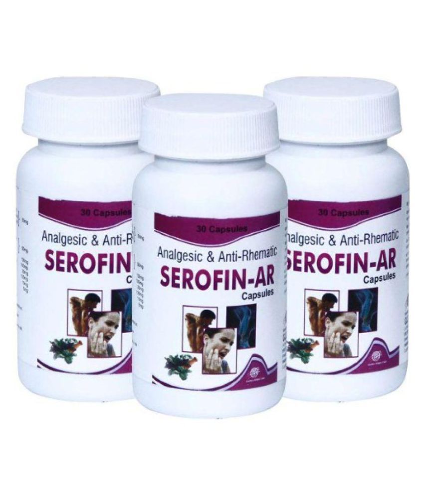 Globus Serofin-AR Ayurvedic Joint Pain Supplement PACK OF 3