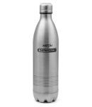 Milton Thermosteel Duo DLX 1000ml Insulated Steel Bottle - Steel Plain