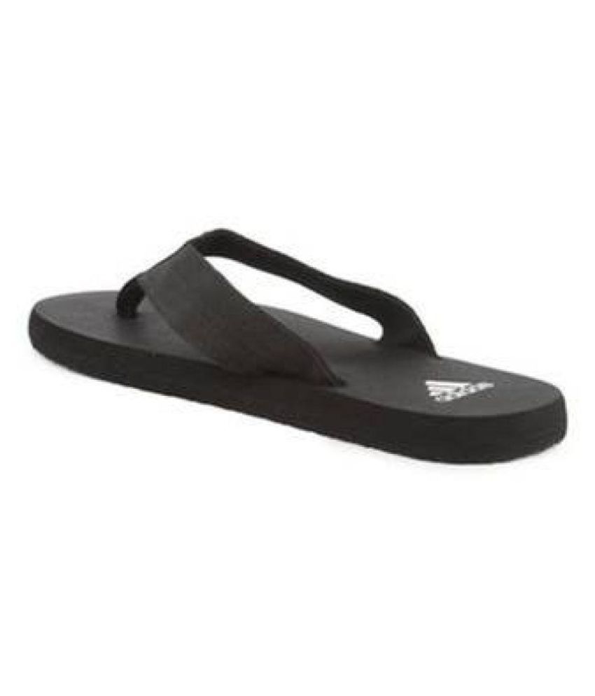 adidas slipper black