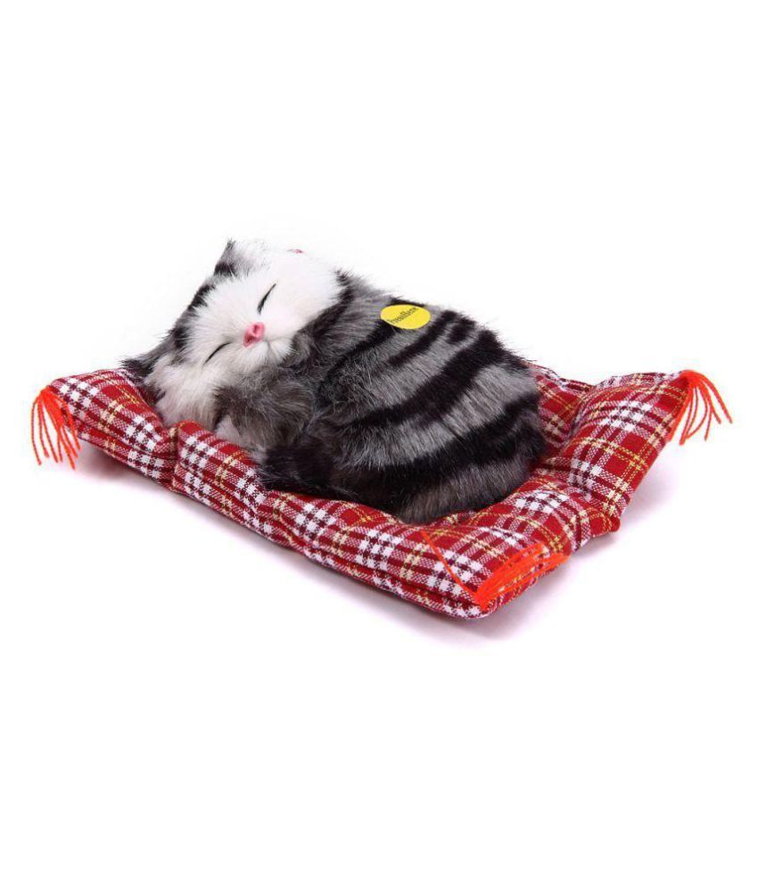 Kokobana Simulation Sleeping Cat Toy With Meow Sound - Buy Kokobana ...