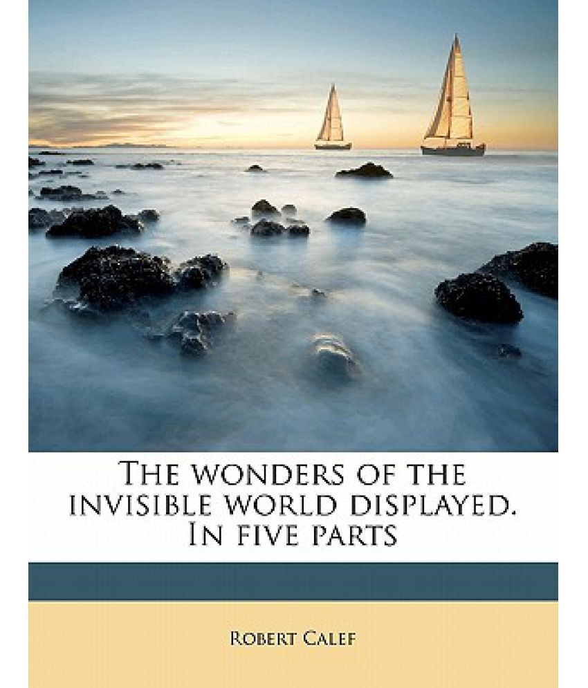 wonders of the invisible world barzak