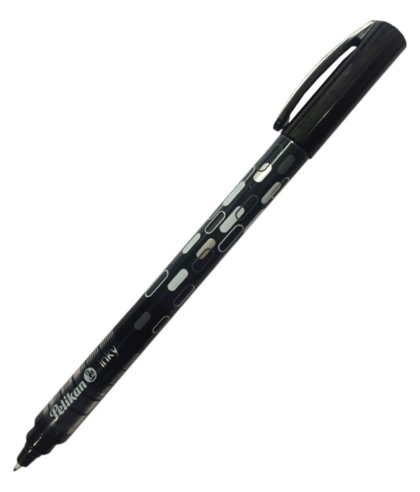    			Pelikan Inky Ink Pen Black (Pack of 5) …