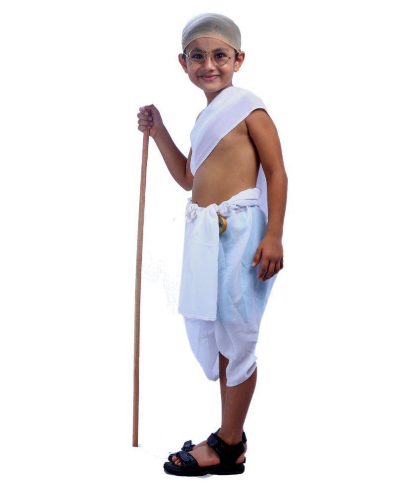 SBD National Hereos Karamchand Mahatma Gandhi Fancy Dress Costume For