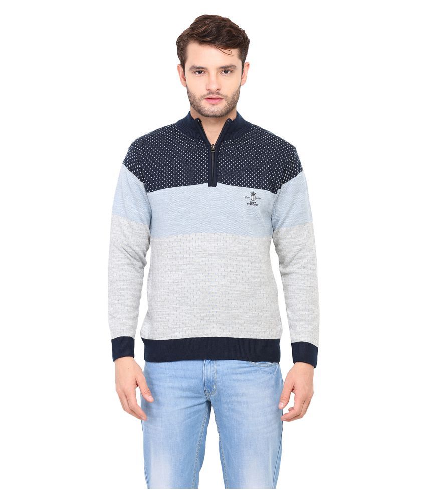 Duke Multi High Neck Sweater - Buy Duke 