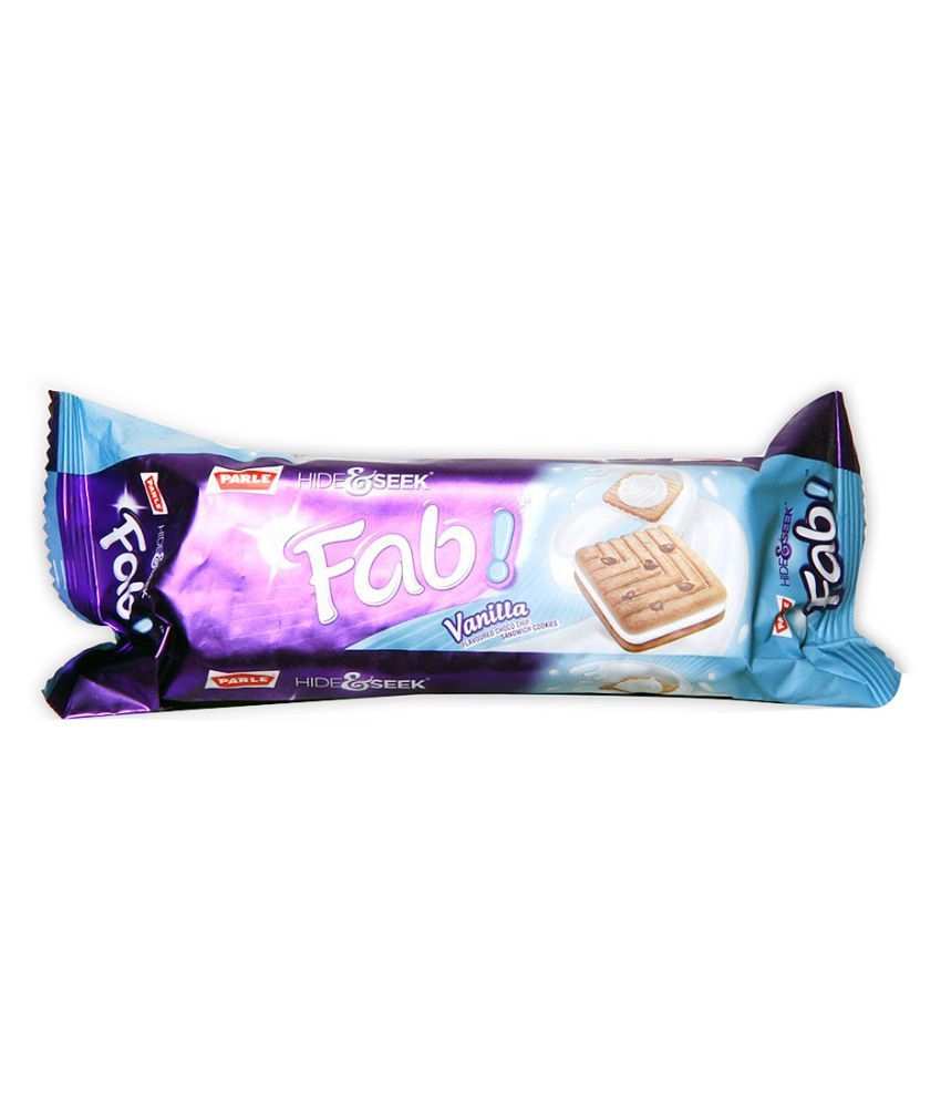 Parle Hide Seek Fab Vanilla Cream Biscuit 100 Gm Buy Parle Hide Seek Fab Vanilla Cream Biscuit 100 Gm At Best Prices In India Snapdeal