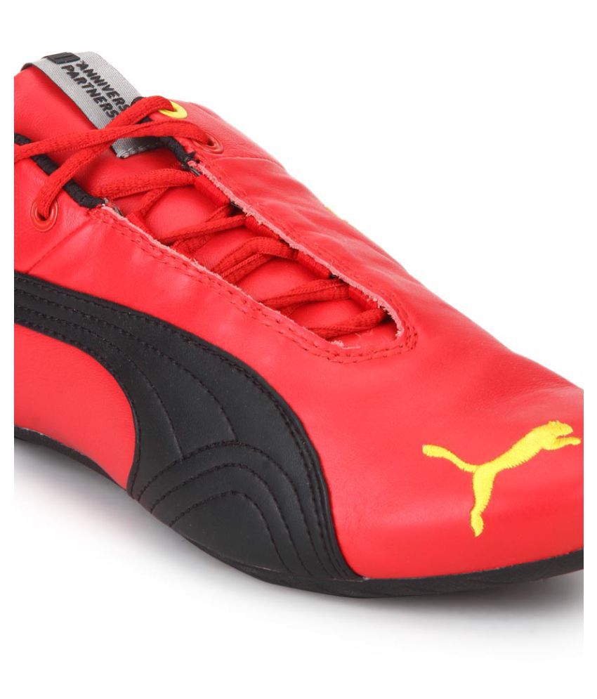 Puma Future Cat Leather SF -10 Lifestyle Red Casual Shoes - Buy Puma ...