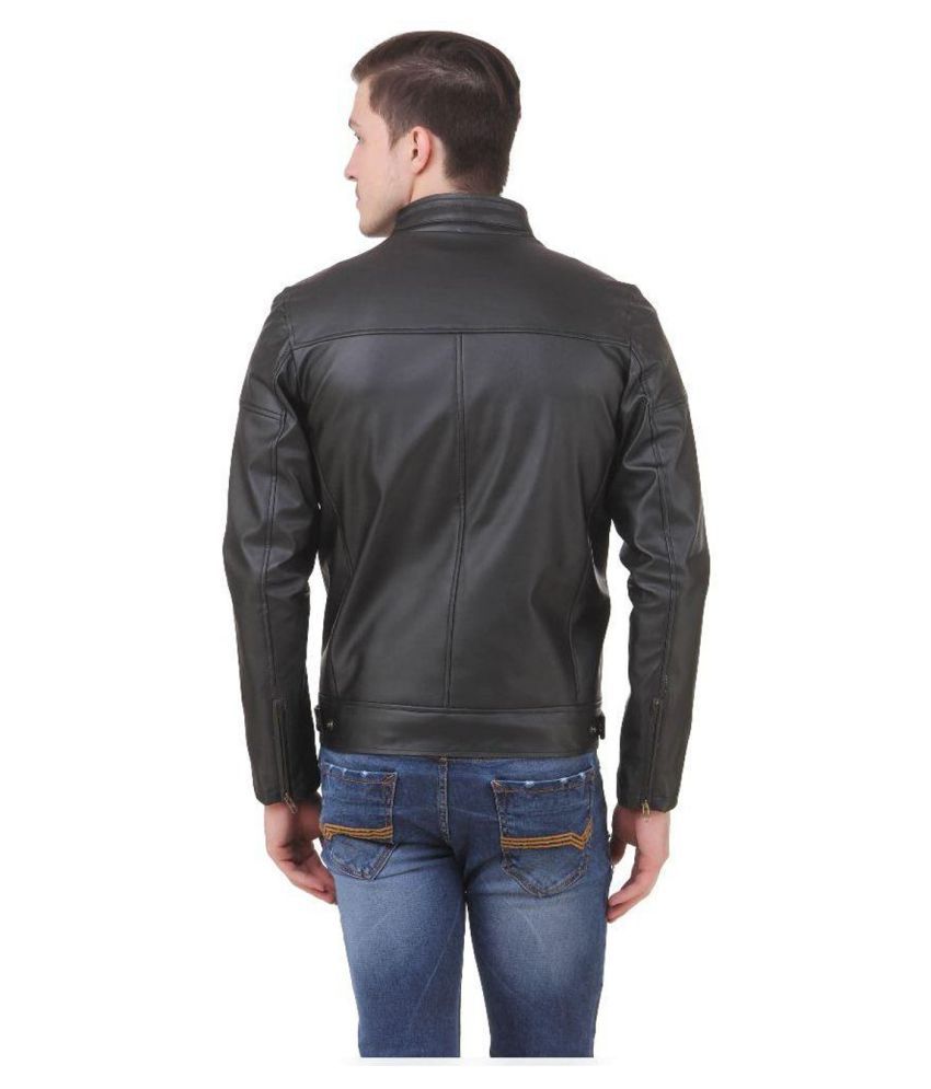 leather jacket for inverted triangle