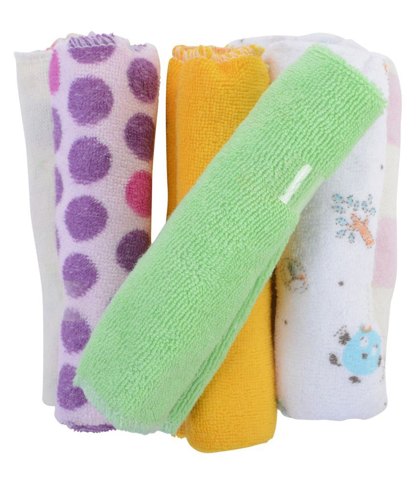 Kidzvilla Baby Face Napkin Towel Multicolor Pack of 8 Buy Kidzvilla