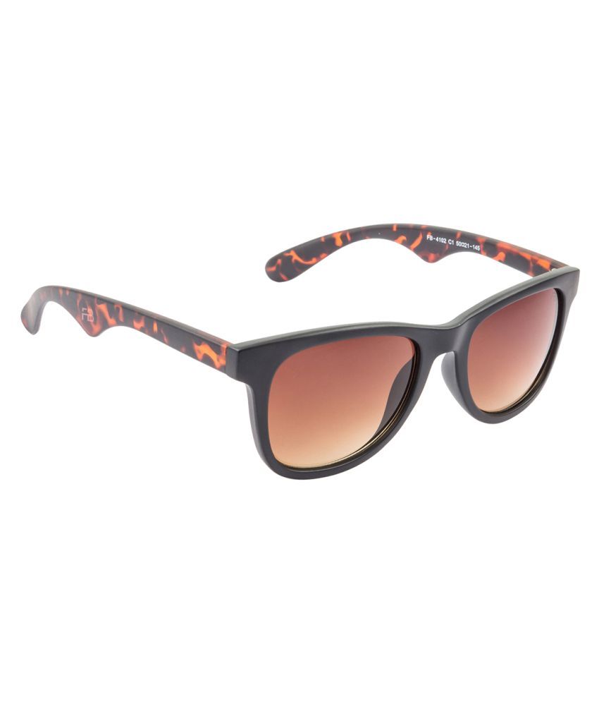 Funky Boys Brown Square Sunglasses ( FB4102C1 ) Buy Funky Boys