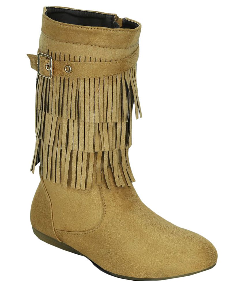 tan mid boots