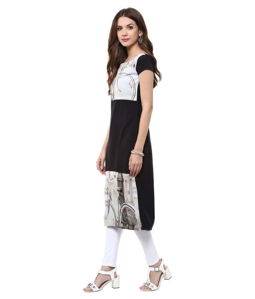 janasya black kurti