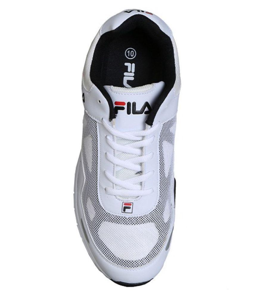 fila casual white shoes