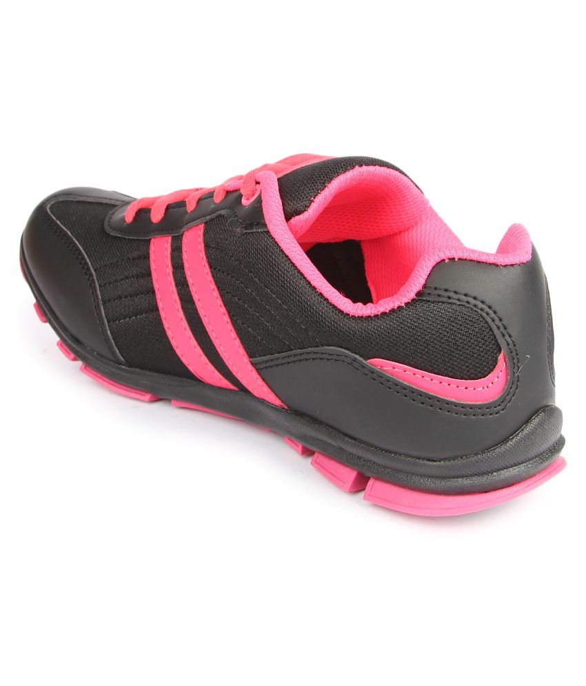 Gliders By Liberty Black Walking Shoes Price in India Buy