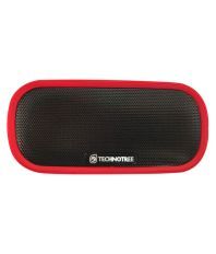 Technotree Pocket (SS-1703, 3W RMS) Bluetooth Speaker - Red