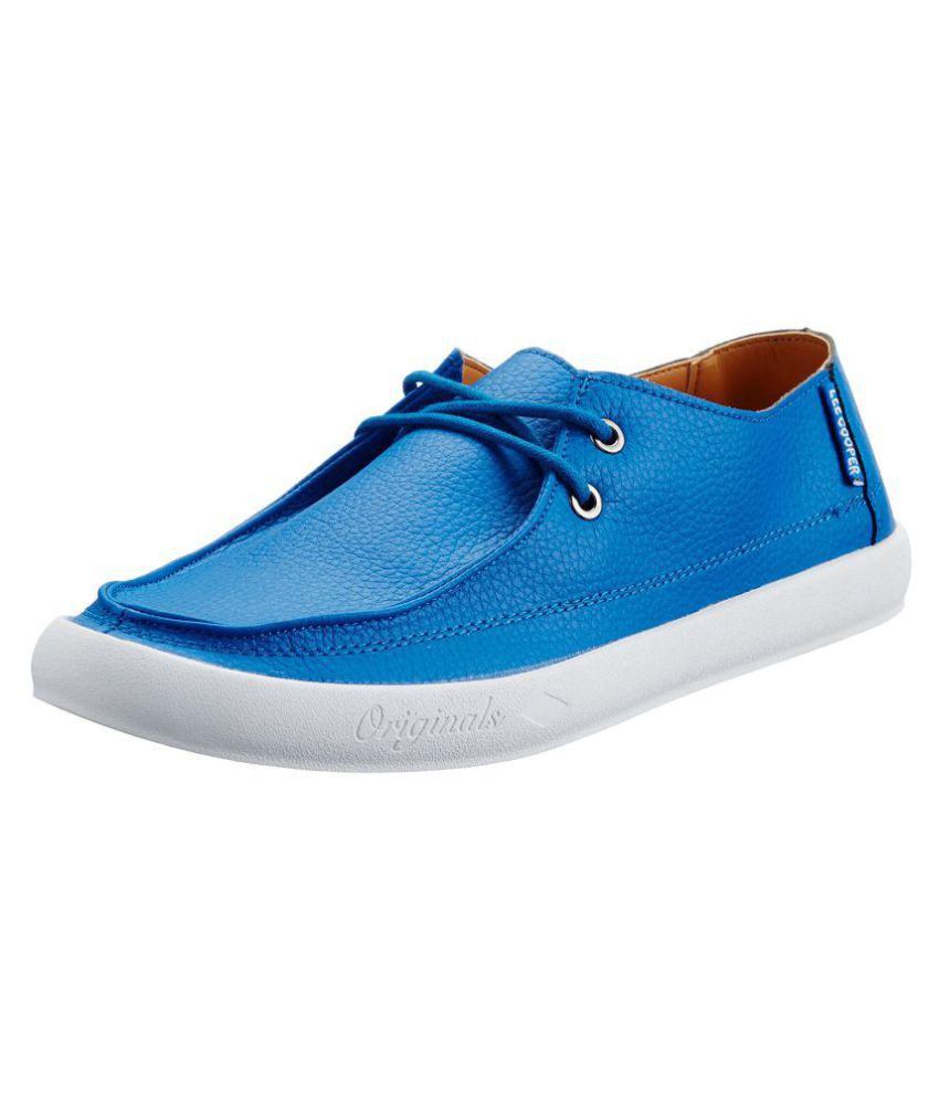 Lee Cooper Sneakers Blue Casual Shoes 