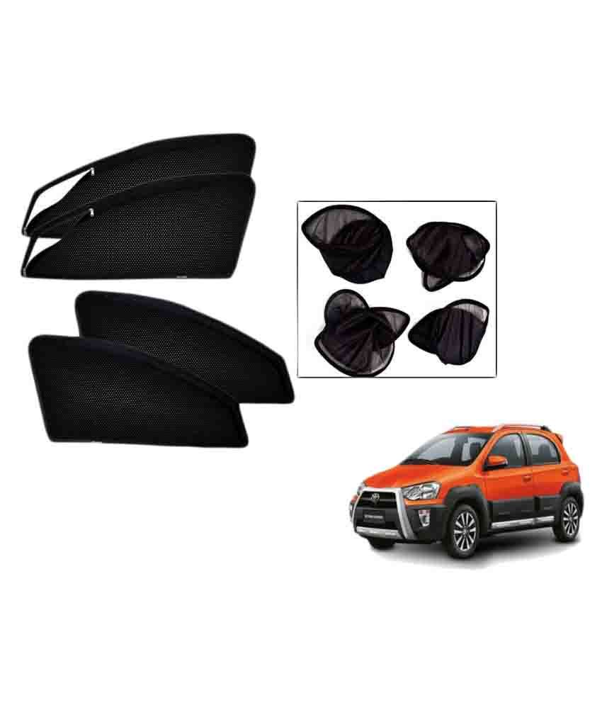 black car sunshade