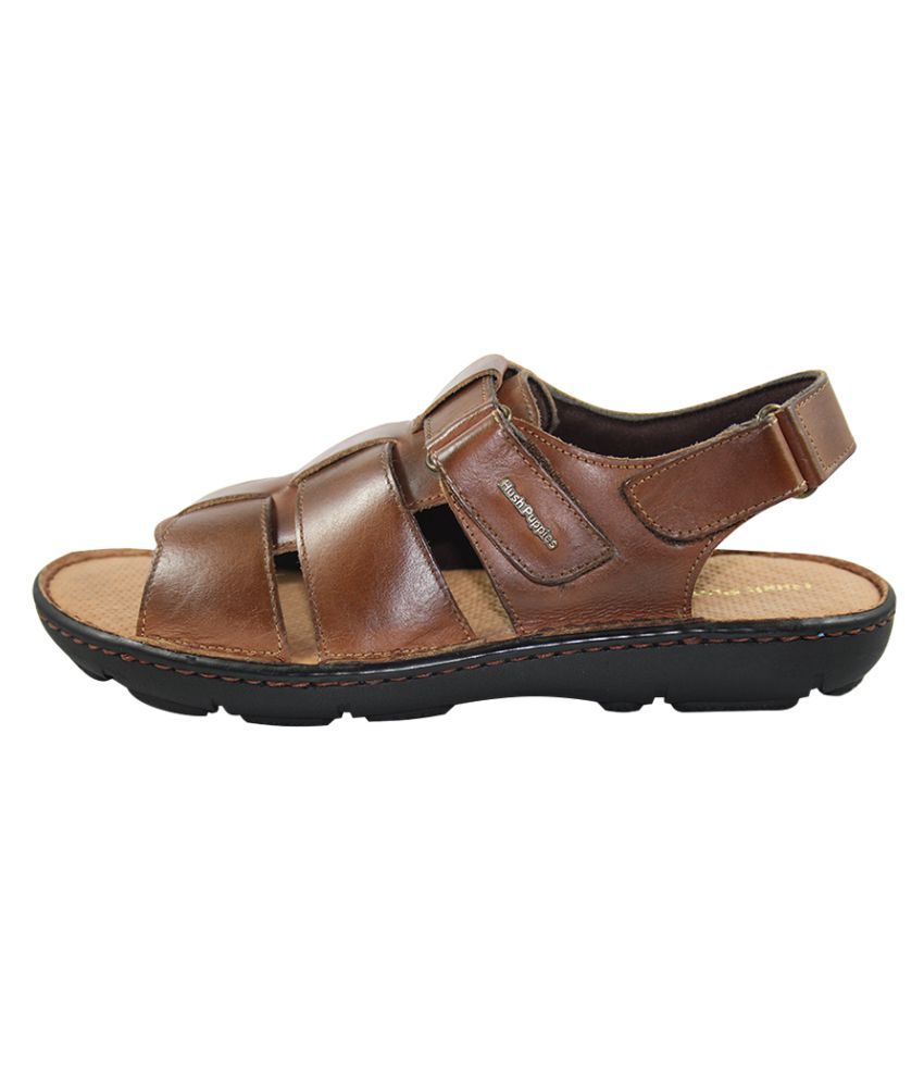 Hush Puppies Sandals Brown Sandals Price in India- Buy Hush Puppies Sandals Brown Sandals Online 
