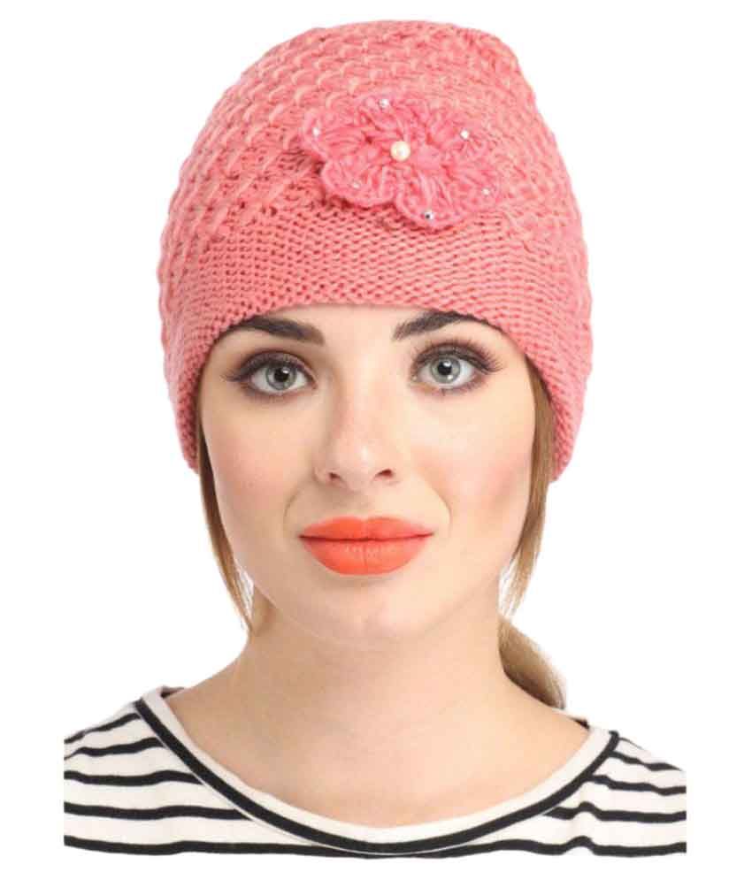 woolen girls cap