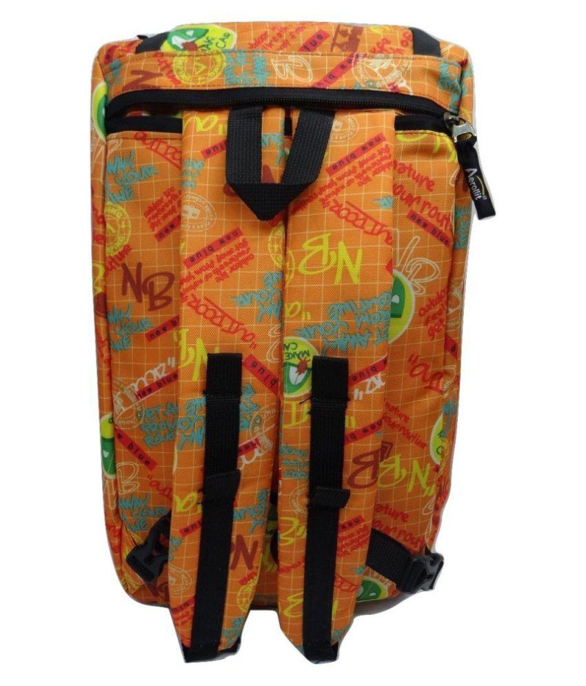 Aerollit Orange Gym Bag Buy Aerollit Orange Gym Bag Online at Low